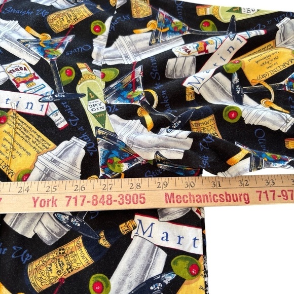 VTG Matt Rider Martini Shirt Men's XXL Button Up Short Sleeve Vodka Made In USA - Picture 8 of 13